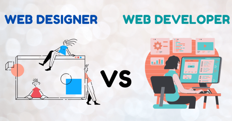 Difference between Web Designer and Web Developer